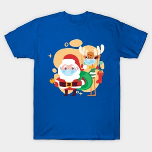 Masked Santa Claus T-Shirt